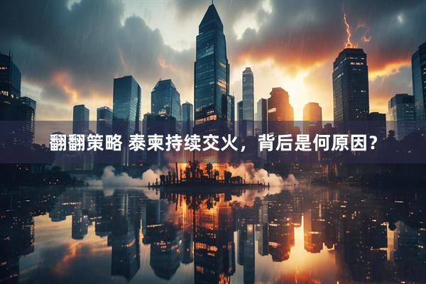 翻翻策略 泰柬持续交火，背后是何原因？