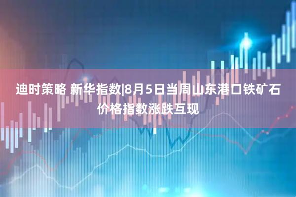 迪时策略 新华指数|8月5日当周山东港口铁矿石价格指数涨跌互现