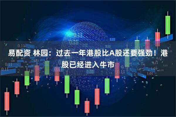 易配资 林园：过去一年港股比A股还要强劲！港股已经进入牛市